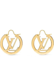 Load image into Gallery viewer, Louise Hoop Earrings (GM , PM)
