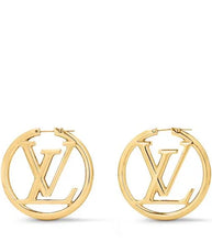 Load image into Gallery viewer, Louise Hoop Earrings (GM , PM)
